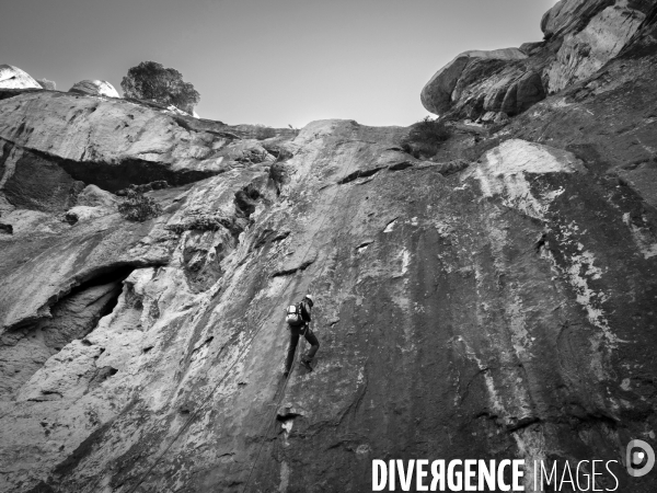 Escalade dans les calanques