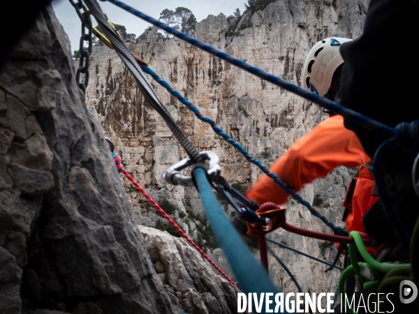 Escalade dans les calanques