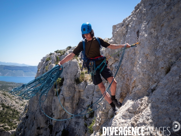 Escalade dans les calanques
