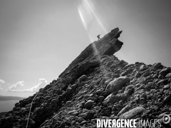 Escalade dans les calanques