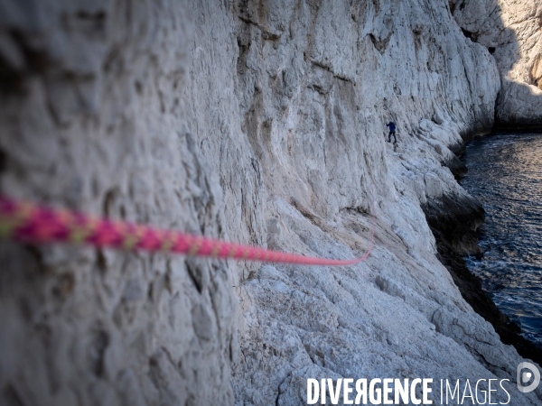 Escalade dans les calanques