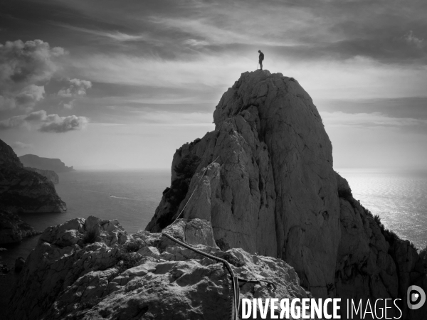 Escalade dans les calanques