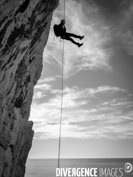 Escalade dans les calanques