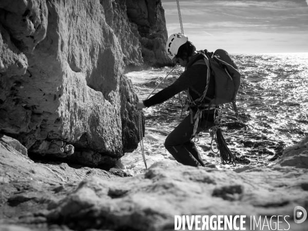 Escalade dans les calanques