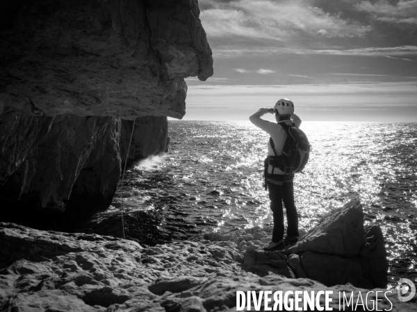 Escalade dans les calanques