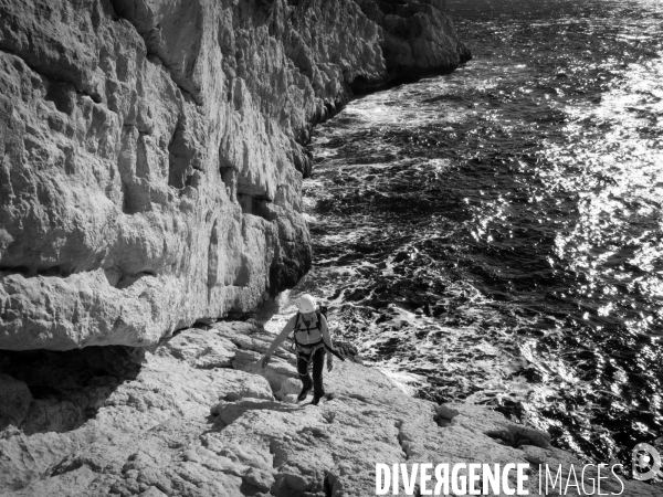 Escalade dans les calanques