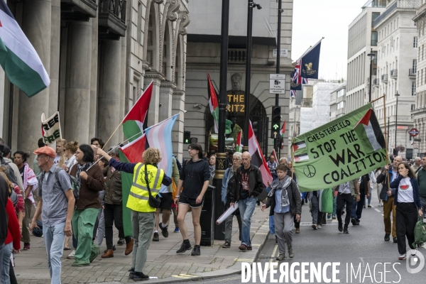 LONDRES (UK) : 18e Manifestation pro-Palestine