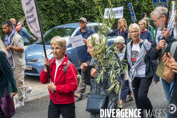 LONDRES (UK) : 18e Manifestation pro-Palestine