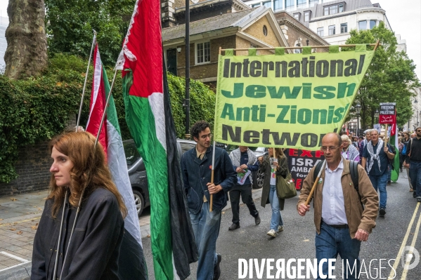 LONDRES (UK) : 18e Manifestation pro-Palestine