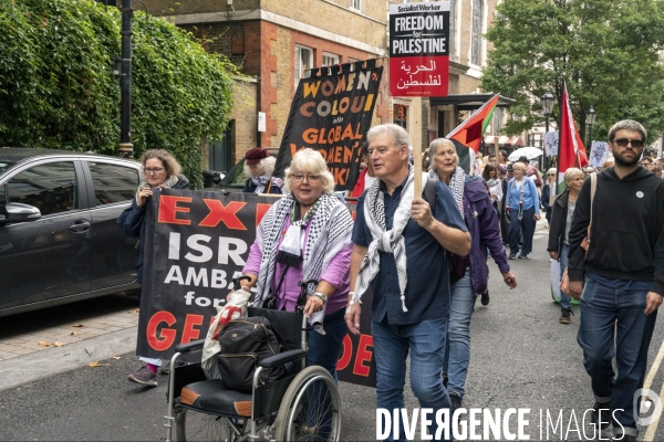 LONDRES (UK) : 18e Manifestation pro-Palestine