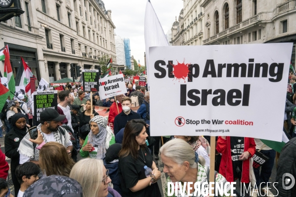 LONDRES (UK) : 18e Manifestation pro-Palestine