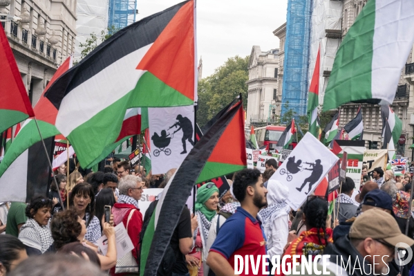 LONDRES (UK) : 18e Manifestation pro-Palestine