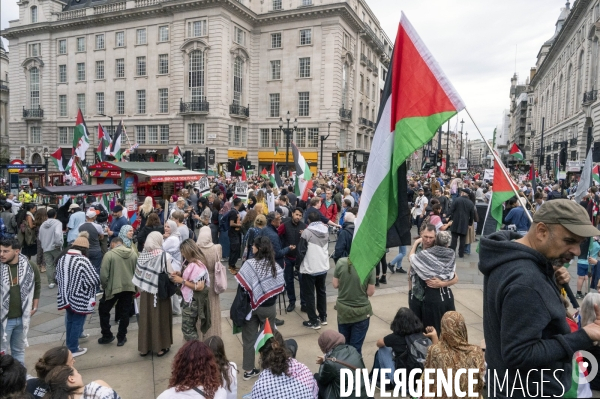 LONDRES (UK) : 18e Manifestation pro-Palestine