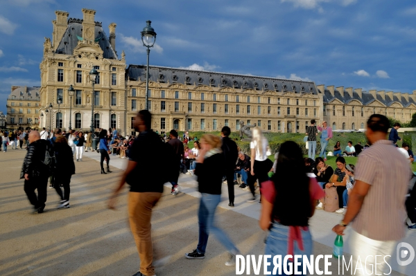 Le jardin des Tuileries