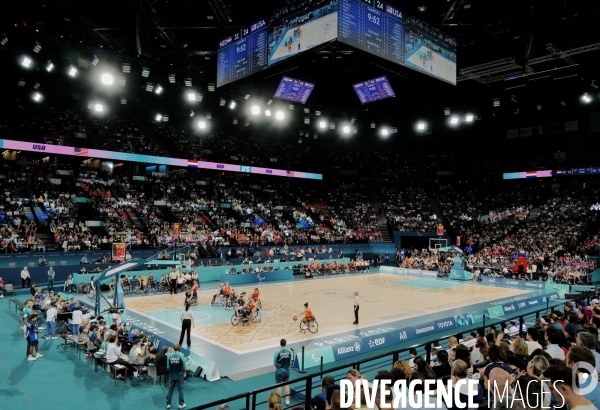 Jeux Paralympiques / Finale femme du Basket fauteuil