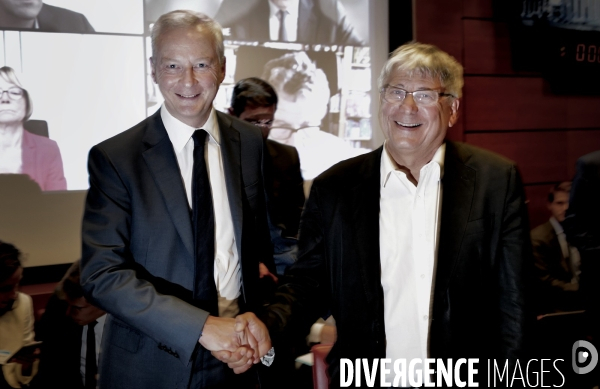 Assemblee Nationale / La commission des finances auditionne Bruno Le Maire et Thomas Cazenave