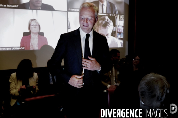 Assemblee Nationale / La commission des finances auditionne Bruno Le Maire et Thomas Cazenave