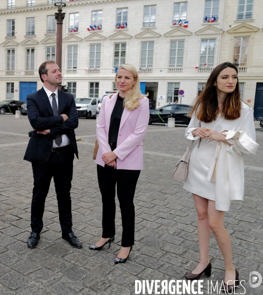Assemblée Nationale/ Rentree des deputés du Rassemblement National