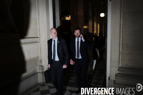 Assemblée Nationale/ Rentree des deputés du Rassemblement National