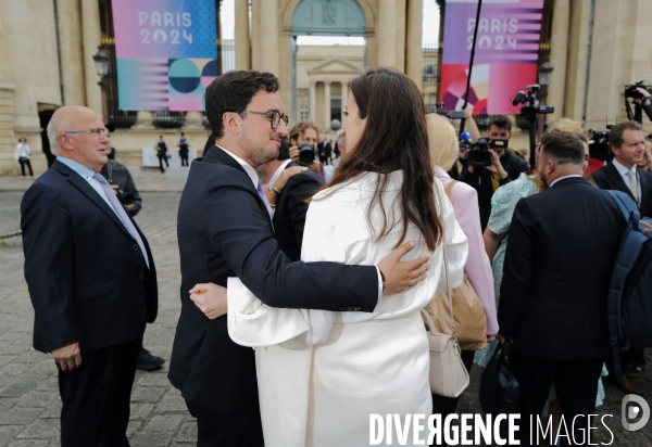Assemblée Nationale/ Rentree des deputés du Rassemblement National