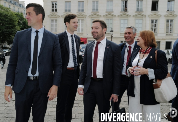 Assemblée Nationale/ Rentree des deputés du Rassemblement National