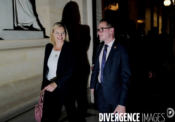 Assemblée Nationale/ Rentree des deputés du Rassemblement National