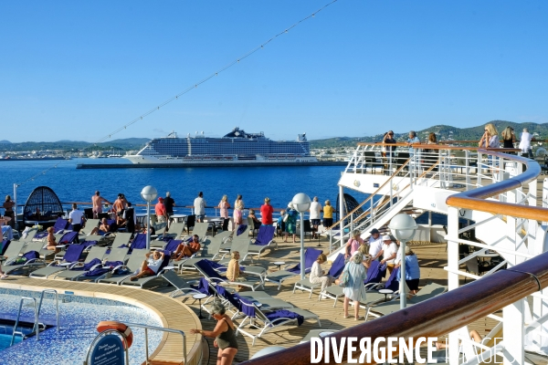 A bord de Renaissance, en route vers port Mahon