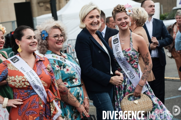 Rentree politique de marine le pen 2024