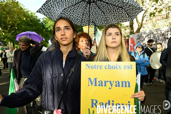 Hommage pour le 2em anniversaire de la mort de Mahsa Amini. 16 septembre 2024