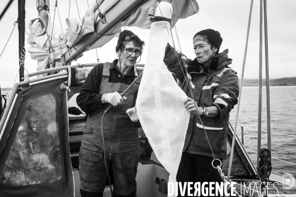 Navigation écossaise avec Isabelle Autissier.