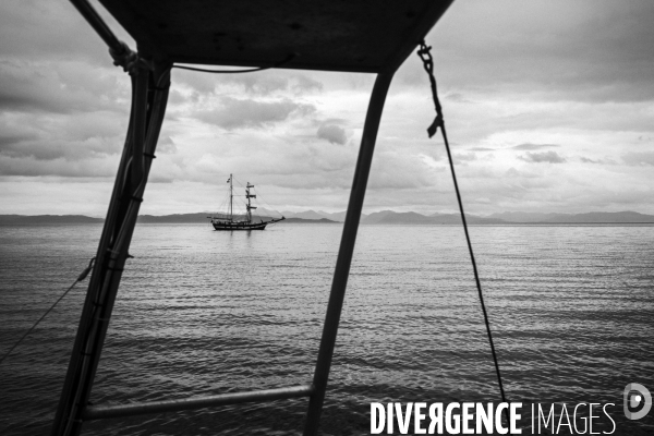 Navigation écossaise avec Isabelle Autissier.