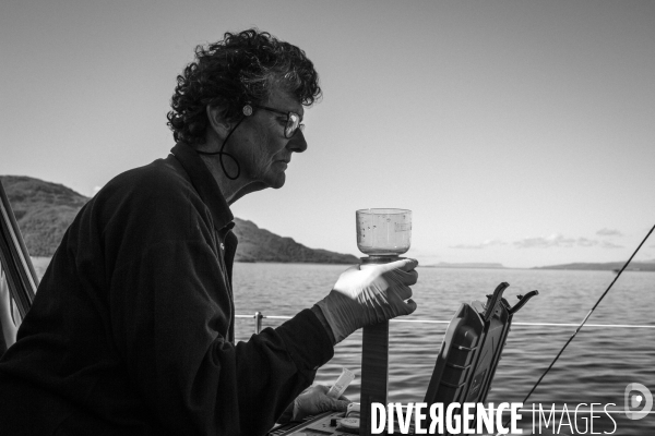 Navigation écossaise avec Isabelle Autissier.