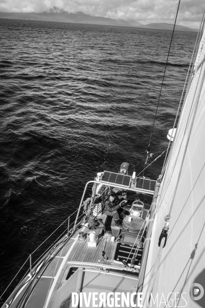Navigation écossaise avec Isabelle Autissier.