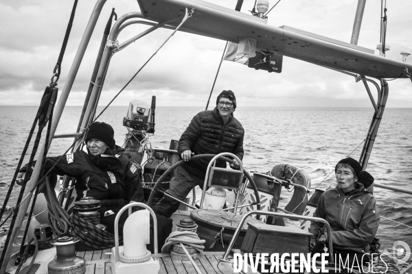 Navigation écossaise avec Isabelle Autissier.