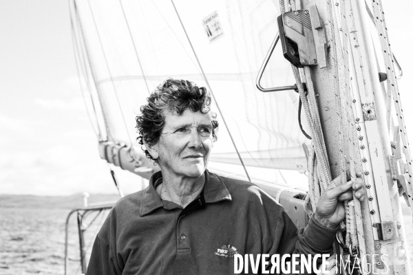 Navigation écossaise avec Isabelle Autissier.