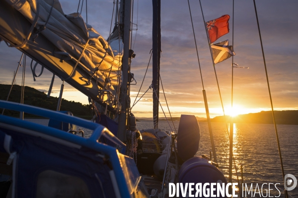 Navigation écossaise avec Isabelle Autissier.
