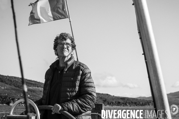 Navigation écossaise avec Isabelle Autissier.