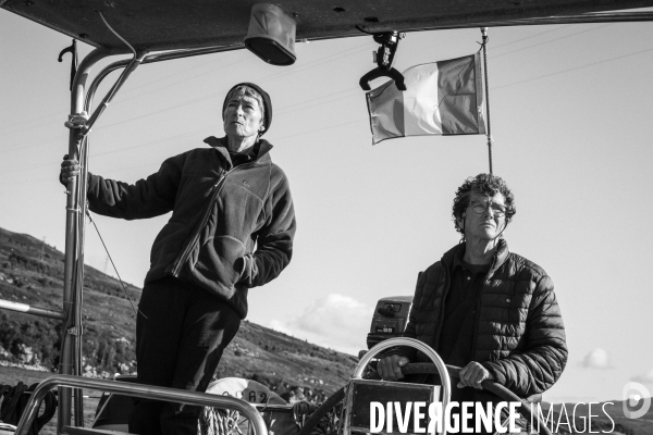 Navigation écossaise avec Isabelle Autissier.