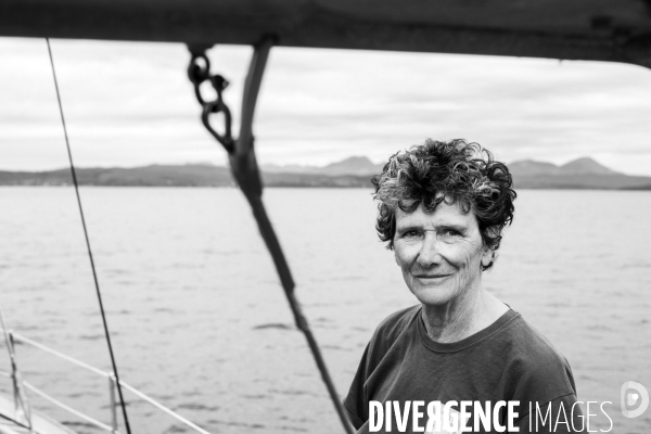 Navigation écossaise avec Isabelle Autissier.