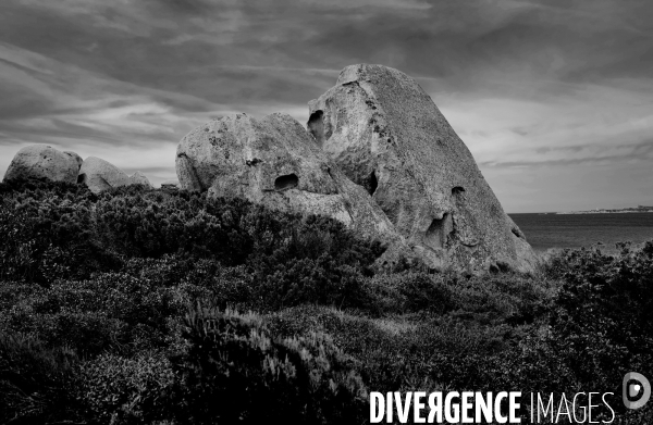 Paysage en corse du sud