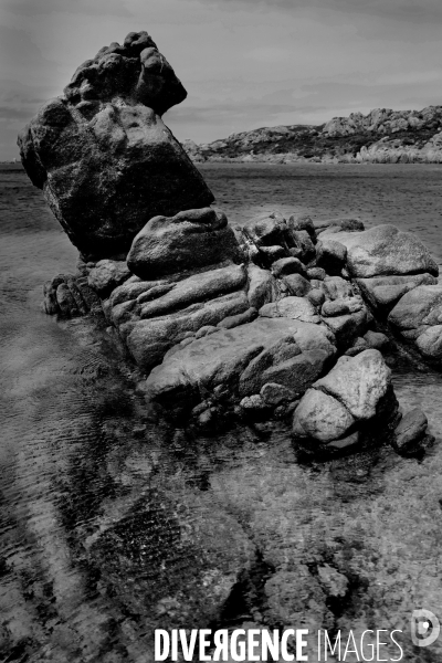 Paysage en corse du sud