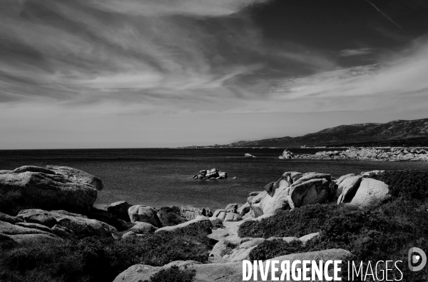 Paysage en corse du sud