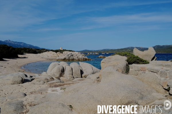 Paysage en corse du sud