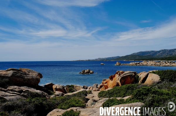 Paysage en corse du sud