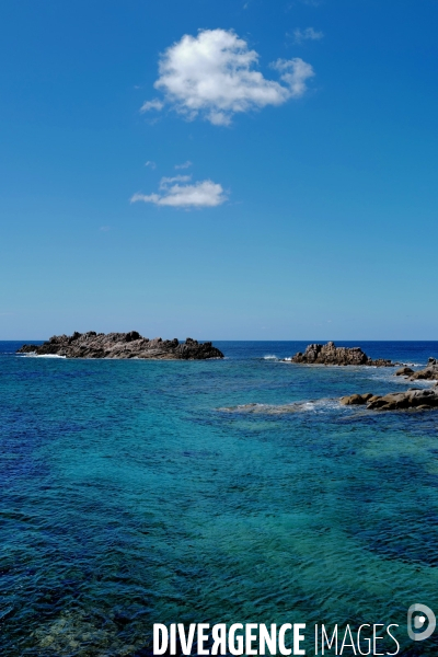 Paysage en corse du sud