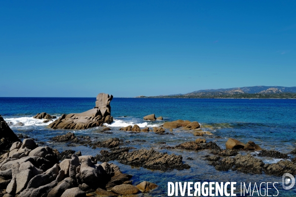 Paysage en corse du sud