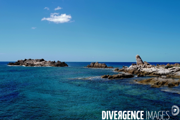 Paysage en corse du sud