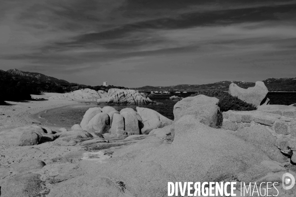Paysage en corse du sud