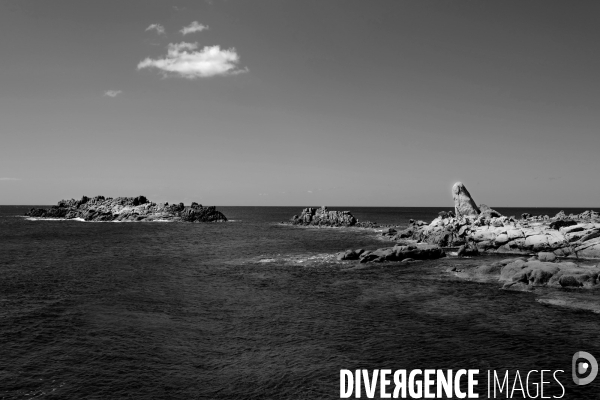 Paysage en corse du sud