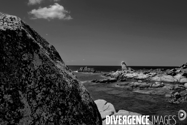 Paysage en corse du sud